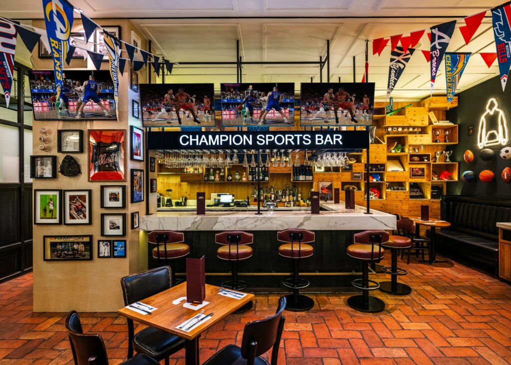Champion sports bar x Selfridges