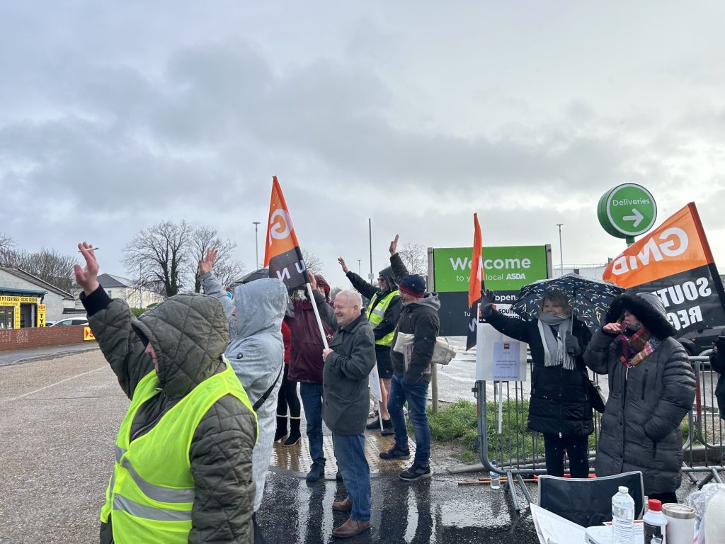 Asda strikes