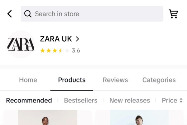 Zara Tiktok
