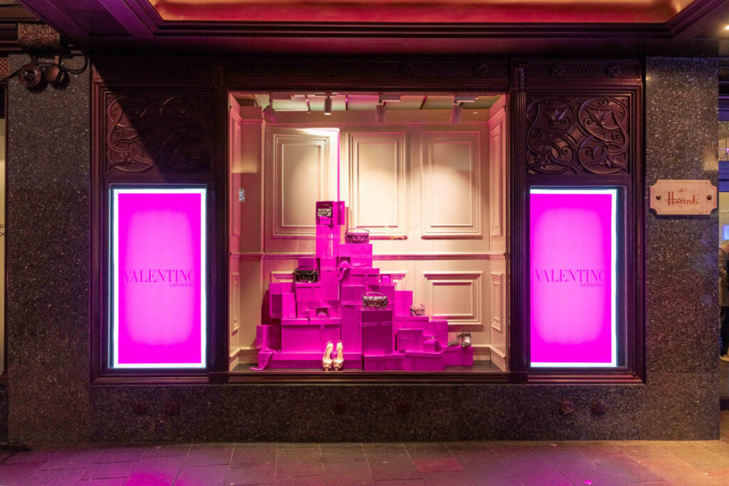Harrods Christmas windows