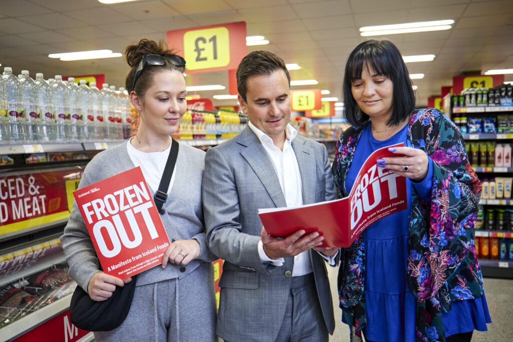 Iceland has released Frozen Out, its first-ever supermarket manifesto designed to give customers a voice as the General Election nears.