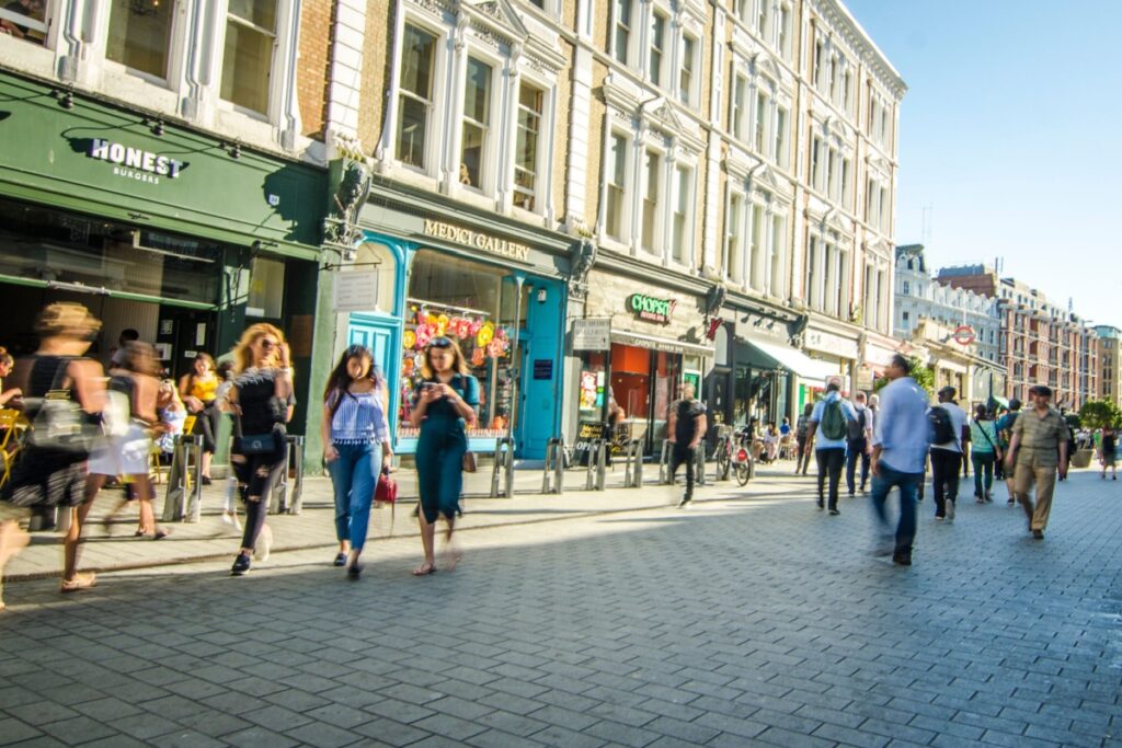 British Retail Consortium footfall