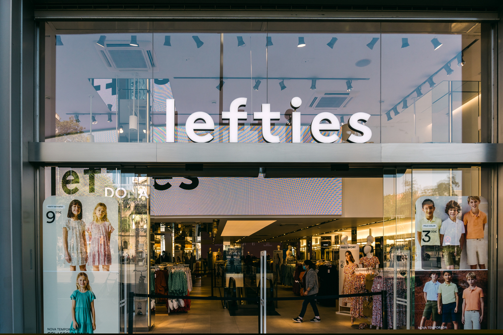 Inditex owned Lefties