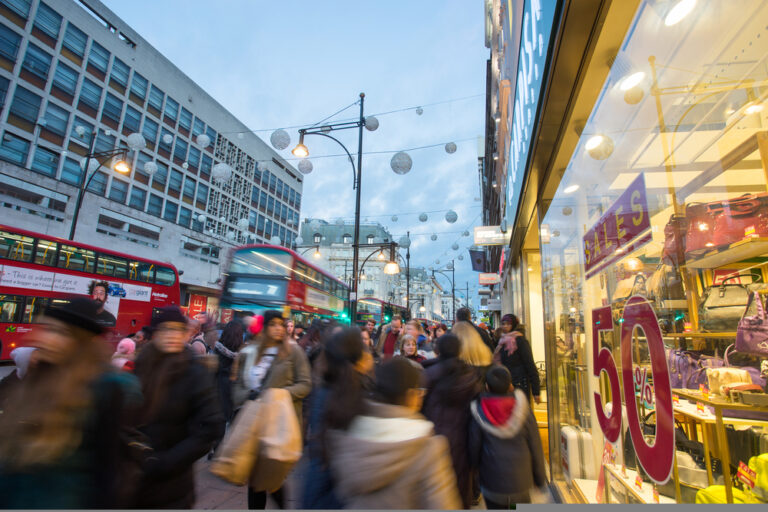 Retail footfall