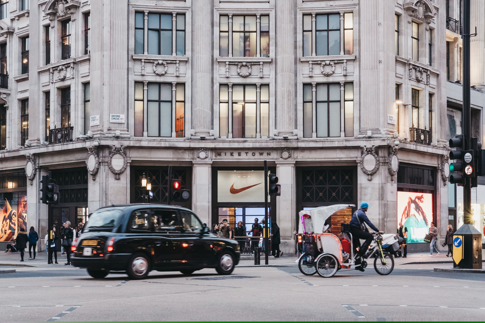 Have London’s flagships simply become giant expensive billboards?