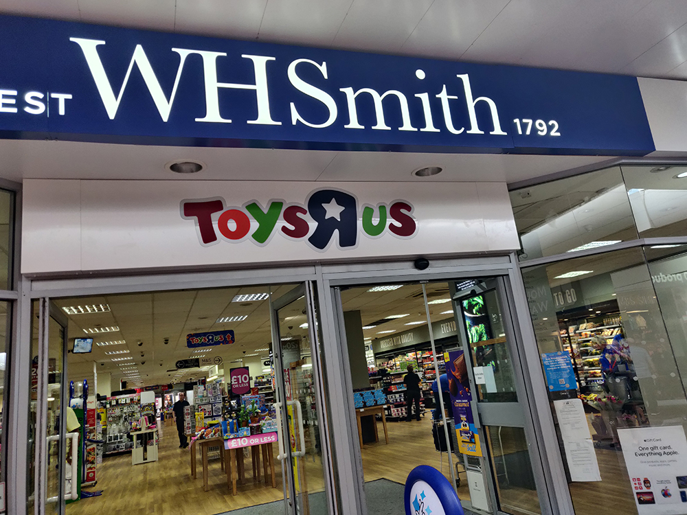 WHSmith Toys R Us