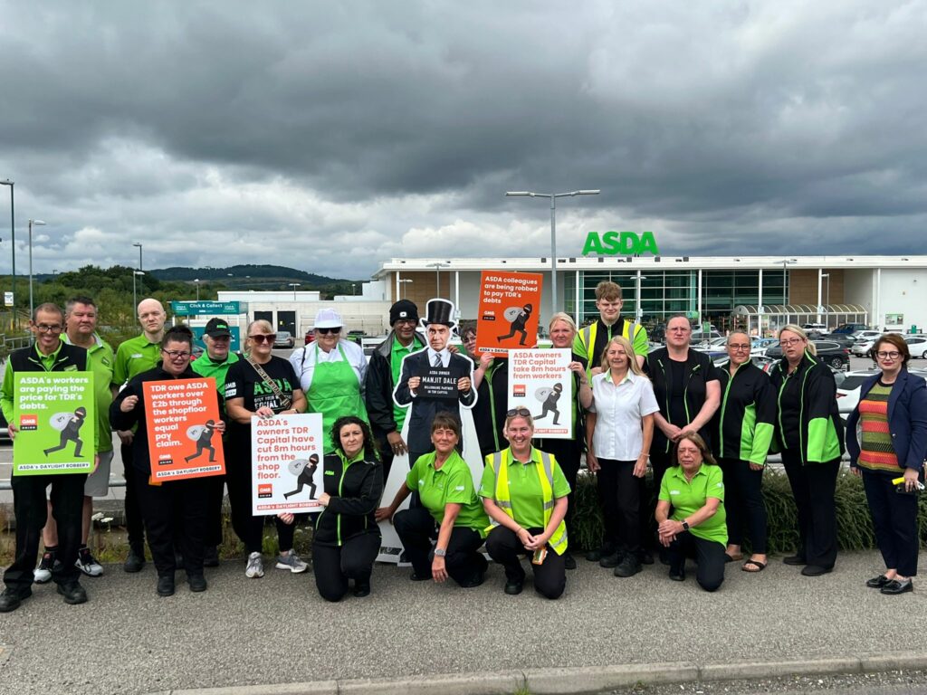 Asda is facing more industrial action, this time at its Skelton superstore as 86% of workers at the supermarket chain back strike action in an indicative ballot.