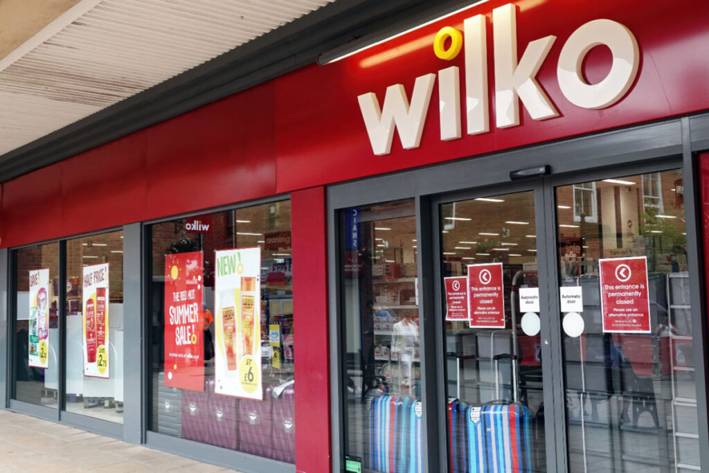 Wilko administration sale