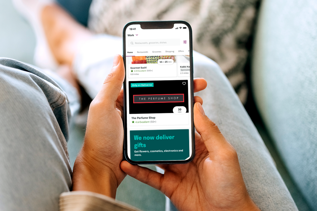 The Perfume Shop x Deliveroo